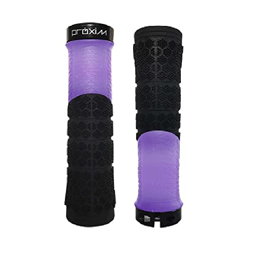 Prologo Unisex – Erwachsene X-Shred Lenkergriff, Schwarz/Purple, 135mm