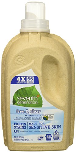 Seventh Generation Natural Laundry Detergent 4X Free & Clear -- 50 fl oz by Seventh Generation