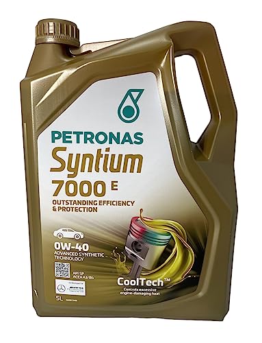 Motoröl Petronas Syntium 7000 E 0W40, 5 Liter MB229.5