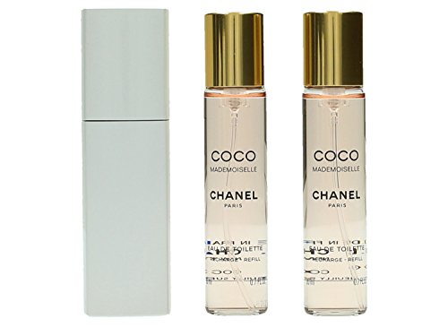 Chanel Coco Mademoiselle femme/woman, Eau de Toilette, nachfüllbar, 3x20ml (60ml)