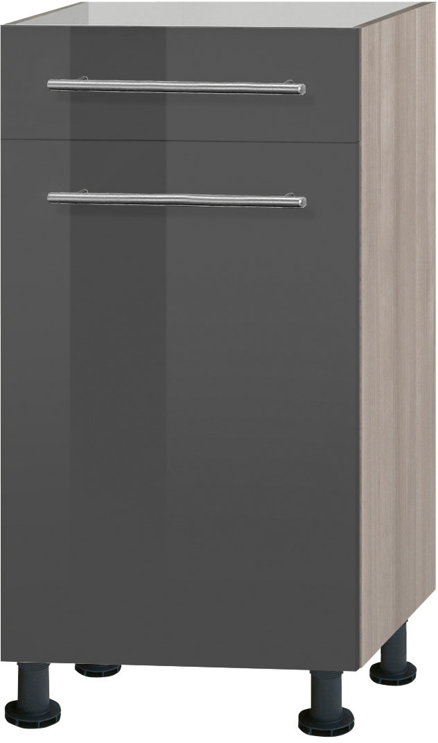 OPTIFIT Unterschrank "Bern", 40 cm breit, mit Tür und Schubkasten, mit höhenverstellbaren Füßen
