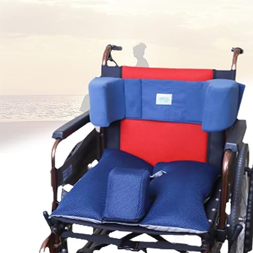 AUREIN Coort Rollstuhlkissen und -Polster, verschiebbares und seitlich verschiebbares Rollstuhlsitzkissen, Anti-Dekubitus-Sitzpolster für ältere Menschen mit Behinderung