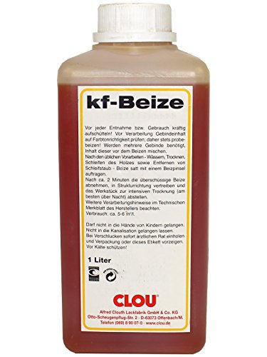 Clou kf - Beize - mahagoni 2213-1000 ml / 1 ltr.