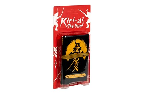 Kiri-AI The Duel Card Game (Wallet Edition) - Schnelllebiges Samurai-Duell für zwei Spieler, Strategiespiel für Kinder und Erwachsene, ab 13 Jahren, 2 Spieler, 5-10 Minuten Spielzeit, hergestellt von
