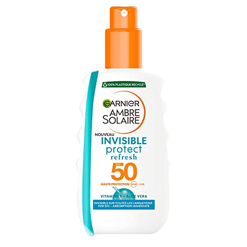 Garnier Ambre Solaire Invisible Protect Refresh Schutzspray Refresh LSF 50, unsichtbar auf allen Hauttönen