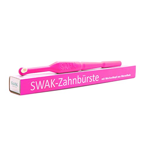 SWAK 3.4 - Miswak - Pink, Handzahnbürste, Naturzahnbürste, Biozahnbürste