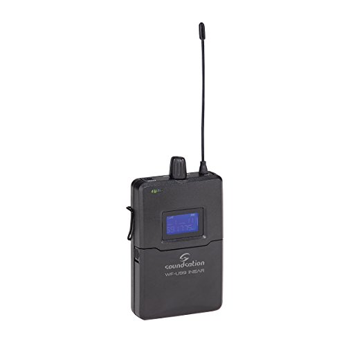 Receiver für wf-u99 InEar Soundsation wf-u99 RX UHF 99-canali 863 – 865 MHz
