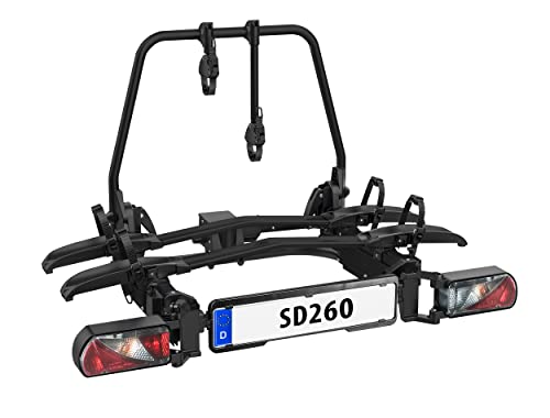 EUFAB Fahrradträger für Kastenwagen SD260 Flügeltüren Kupplungsträger