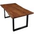 SIT Tisch »TABLES & CO«, HxT: 77 x 80 cm, Holz - braun | schwarz