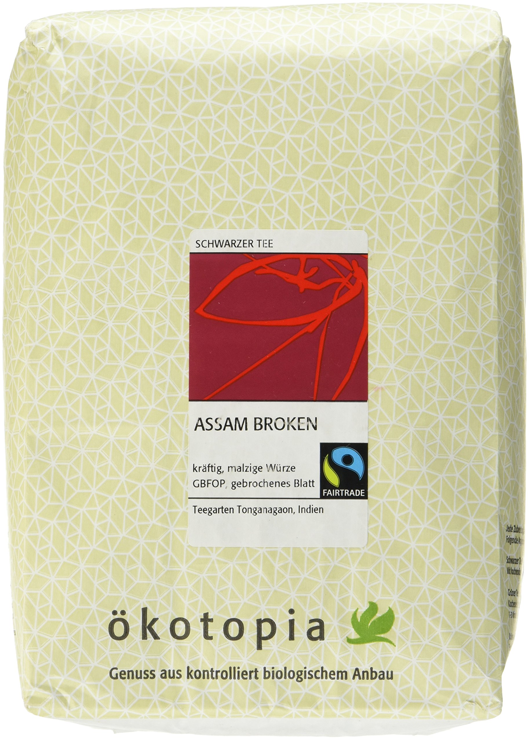 Ökotopia Assam Broken, 1er Pack (1 x 1000 g)