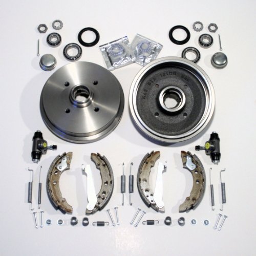 Autoparts-Online Set 60001260 Bremstrommel/Bremsen Kit hinten