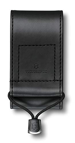 Victorinox Uni Zubehör Etui schwarz 91 mm und 93 mm Kunstleder-Gürteletui mit Klettverschluss zu Taschenmesser 91mm/93mm, One Size
