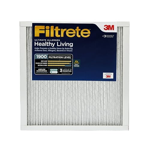 Filtrete UT10–2pk-6e Air Filter, 12 x 12 x 1, 2er Pack