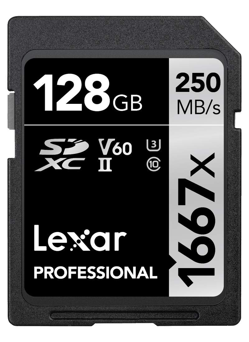 Lexar Professional 128 Gb 1667X Sdxc Speicherkarte (250Mb/S-90Mb/S)