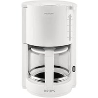 Krups F 309 01 Glas-Kaffeemaschinen Proaroma Weiß Matt