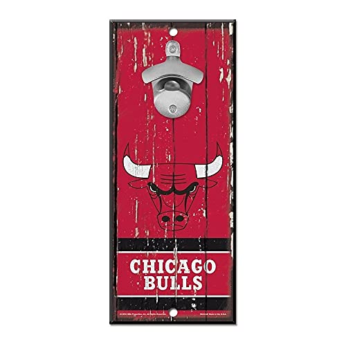 Wincraft Chicago Bulls NBA Schild mit Flaschenöffner