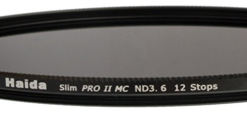 Haida Slim Extrem ND Graufilter PRO II MC (mehrschichtvergütet) ND3.6 (4000x) 82mm - inkl. Cap mit Innengriff