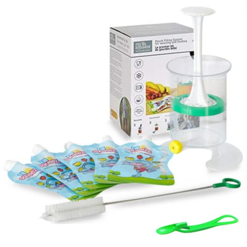 Fill n Squeeze Baby Entwöhnung Pouch Kit System (Value Pack)