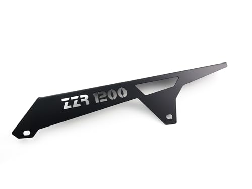 kompatibel mit: Kawaaki ZZR 1200 BJ 2002-05 Kettenschutz Kettenabschirmung Logo schwarz IBEX