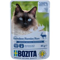 Bozita Katze Portionsbeutel Hppchen in SoÃŸe mit Rentier 85g (demnchst verfgbar)