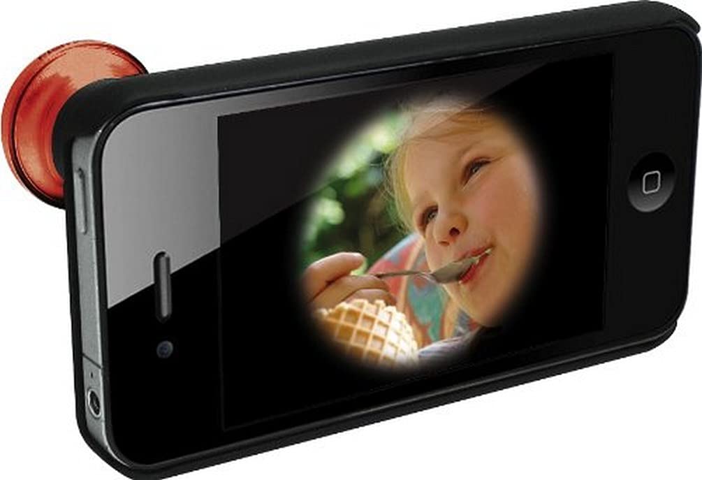 Rollei Fisheye-Objektiv für Apple iPhone 4/4S rot