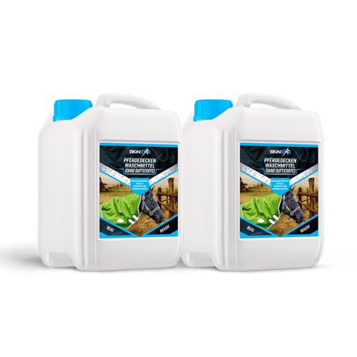 SkinStar Pferdedecken-Waschmittel 5L ohne Duftstoffe Rug Wash Waschpflege