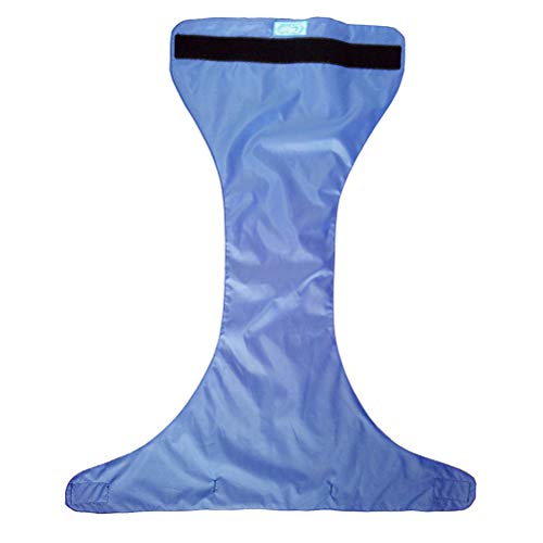 Supvox Windel Erwachsene Windelhose Saugfähige Inkontinenzhosen Wiederverwendbar Einstellbar Unterwäsche für Erwachsene (Blau)