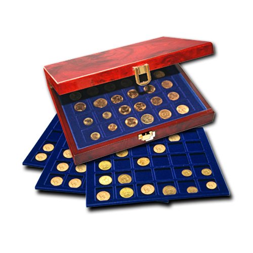 Münzen-Kassette"Premium" für Münzen mit verschiedenen Durchmessern