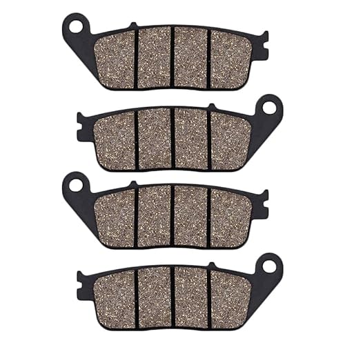 [Replacement] Motorcycle Front and Rear Brake Pads for Suzuki for BURGMAN AN650 for BURGMAN 650 2003 2004 2005 2006 2008 2009 2010 2011-2017 [SYELIYSA] (Color : : : 2 Pairs Front)