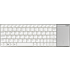 RAPOO E2710 WS - Funk-Tastatur, USB, Touchpad, weiß