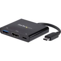 ST CDP2HDUACP - Multiport-Adapter USB 3.0 Type-C auf HDMI, USB-A, schwarz