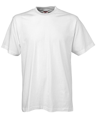 Tee Jays Herren-Soft-T-Shirt Gr. L, weiß