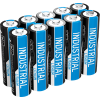 Ansmann Lithium Industrial FR6 Mignon (AA)-Batterie Lithium 3000 mAh 1.5 V 10 St.