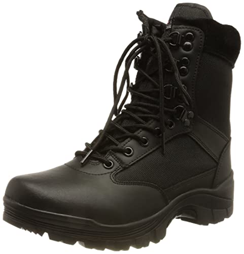 Mil-Tec SWAT Stiefel schwarz Einsatzstiefel Trekking-Schuh Wanderschuh Bergschuh Outdoorschuh Größe 37-50 (50)
