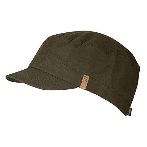 FJÄLLRÄVEN Singi Trekking Baseball Cap, Grün (Dark Olive 633), Large (Herstellergröße: L)