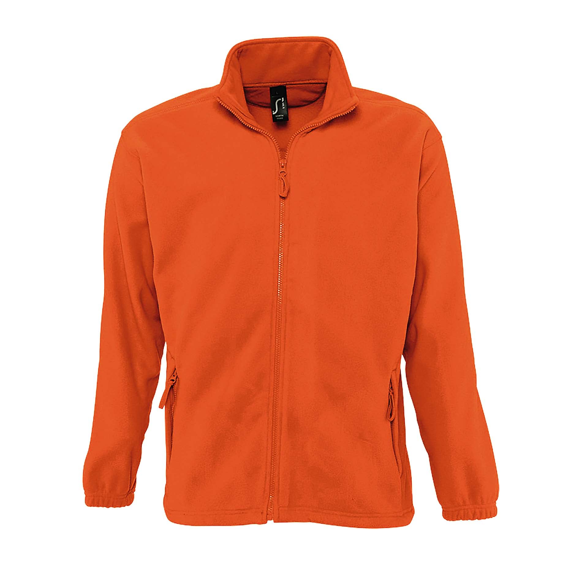 Sols Herren Outdoor Fleece Jacke North (5XL) (Neon Orange)