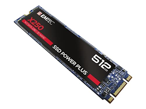 EMTEC SSD M2 SATA x250 512GB Power Plus 3D NAND