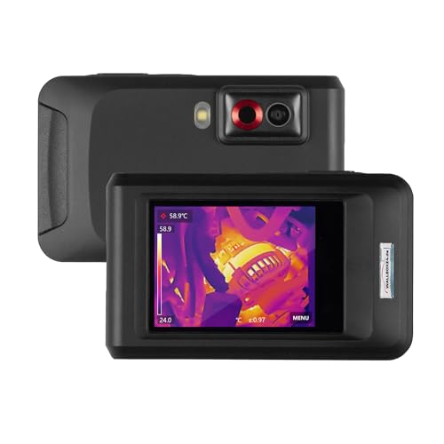 plenti SOLAR Profi Wärmebildkamera mit Bluetooth/WiFi LCD Display
