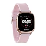 X-WATCH 54039 IVE XW FIT Fitness Uhr - Fitness-Coach - Fitness Tracker mit Schrittzähler - Schlafanalyse - Workout-Tracker - Pulstracker - Kalorientracker f. Android & iOS - 1,3" Touchscreen