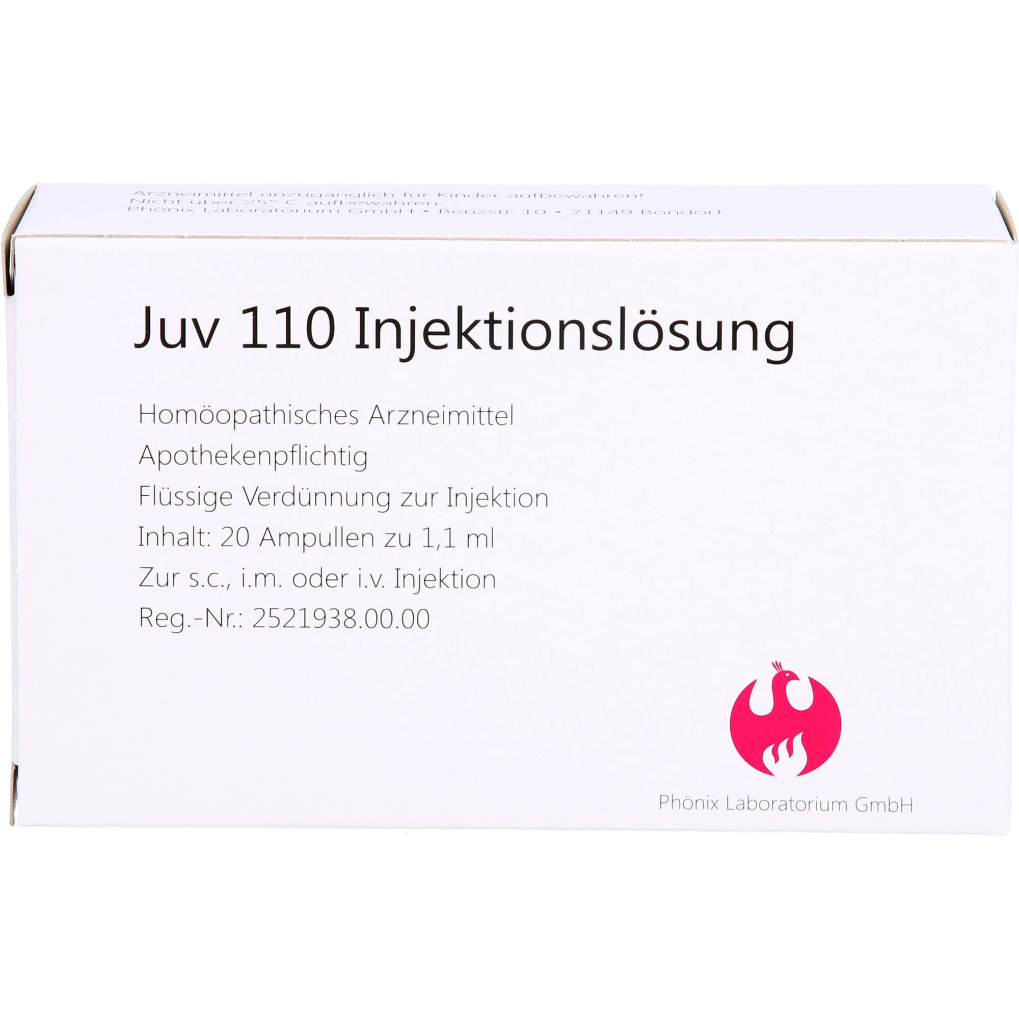 Juv 110 Injektionslösung Ampullen, 20X1.1 ml