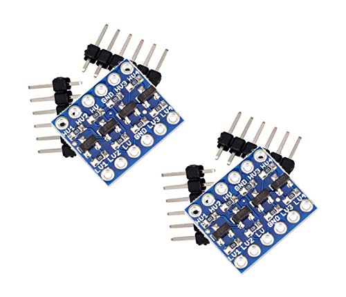 2pcs 4Channel IIC I2C Logic Level Converter Bi-Directional Module 5V to 3.3V for Arduino | 2 stücke 4 Kanal IIC I2 C Logic Levels Konverter Bidirektionale Modul 5 V zu 3,3 V kompatibel mit Arduino