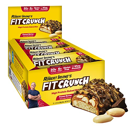 Fit Crunch Bar 12x88g-Peanut Butter