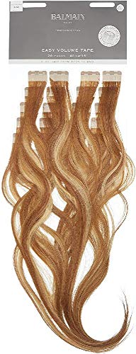 Balmain Tape Extensions Volume Human Hair 20 Stück 40 Cm Länge Farbe Very Light Gold Blonde #9.8g