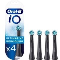 Oral-B iO Black Ultimative Reinigung Aufsteckbürsten für ein sensationelles Mundgefühl, 4 Stück