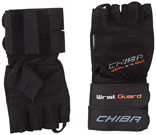 Chiba Herren Handschuhe Wristguard II, schwarz, XS