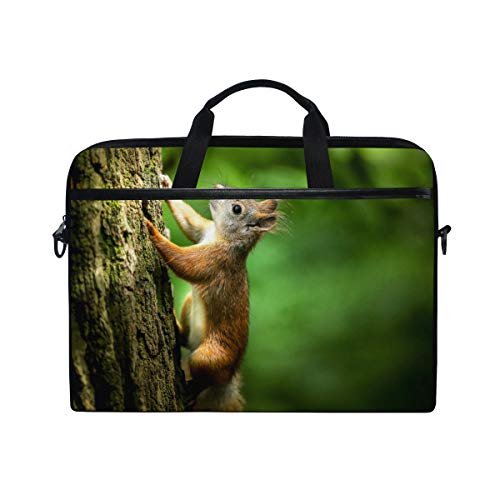 LUNLUMO Brown Squirrel Climb Tree Laptop- und Tablettasche, strapazierfähig, für Business/Uni/Damen/Herren