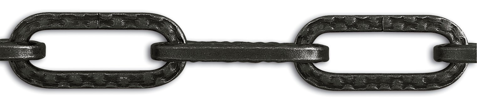 Chapuis BL11 Schmuckkette für Schmuck, Dekoration, Stahldraht, indikative Belastung, Schwarz, 25 m/Ø 2 mm