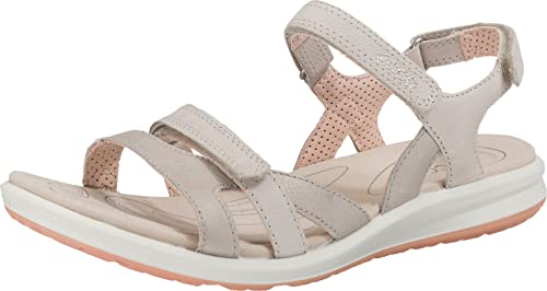 ECCO Damen CRUISEII Riemchensandalen, Beige (Silver Grey/Gravel/Rose Dust 50862), 39 EU