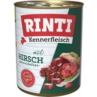 Sparpaket RINTI Kennerfleisch 24 x 800 g - Hirsch