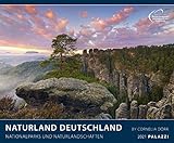Naturland Deutschland 2021 - Bild-Kalender - Wand-Planer - 60x50: Nationalparks und Naturlandschaften